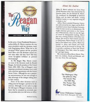 The Reagan Way (Great Presidential Decisions),Used