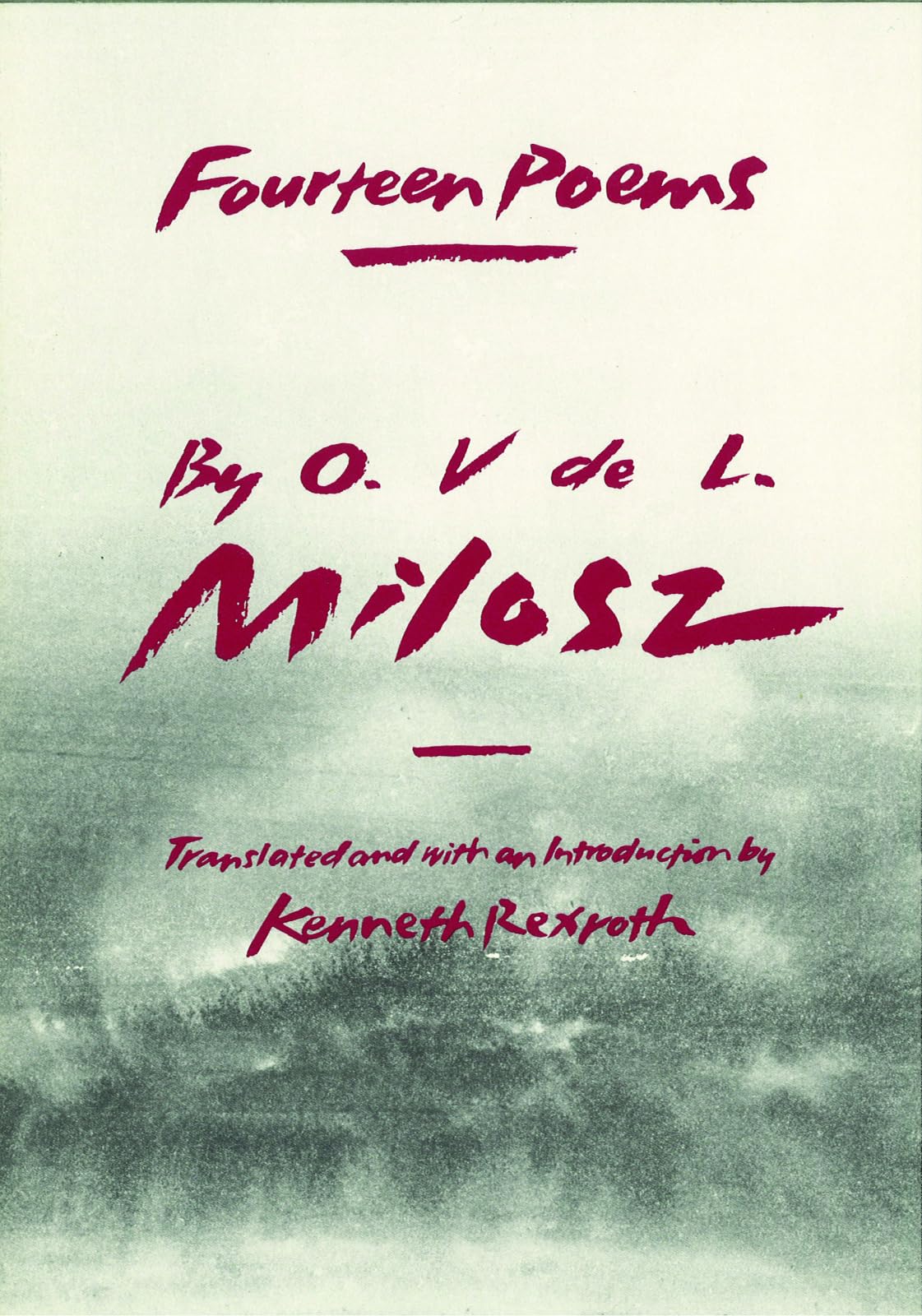 Fourteen Poems (French and English Edition),Used