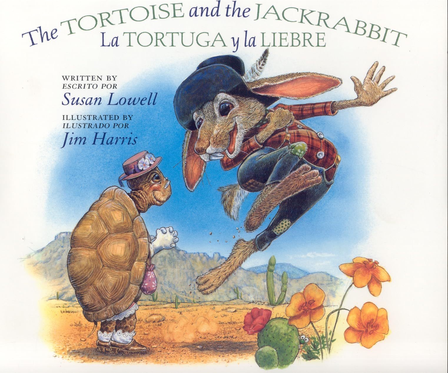 The Tortoise and the Jackrabbit / La tortuga y la Liebre,Used