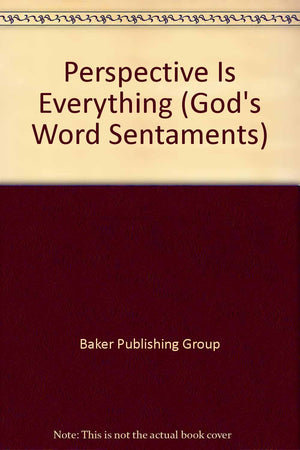 GOD'S WORD Sentaments Perspective is Everything,Used