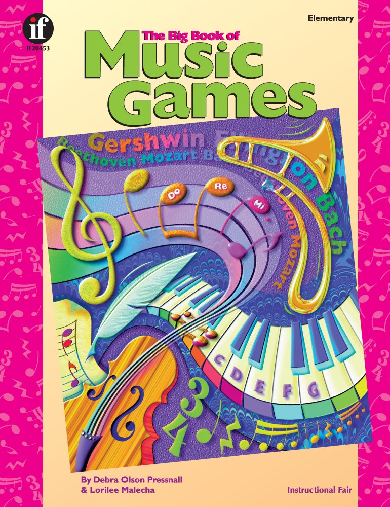 Big Book of Music Games, Grades K  5,Used