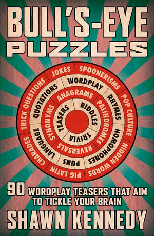 Bull'sEye Puzzles: 90 Wordplay Teasers That Aim to Tickle Your Brain,Used