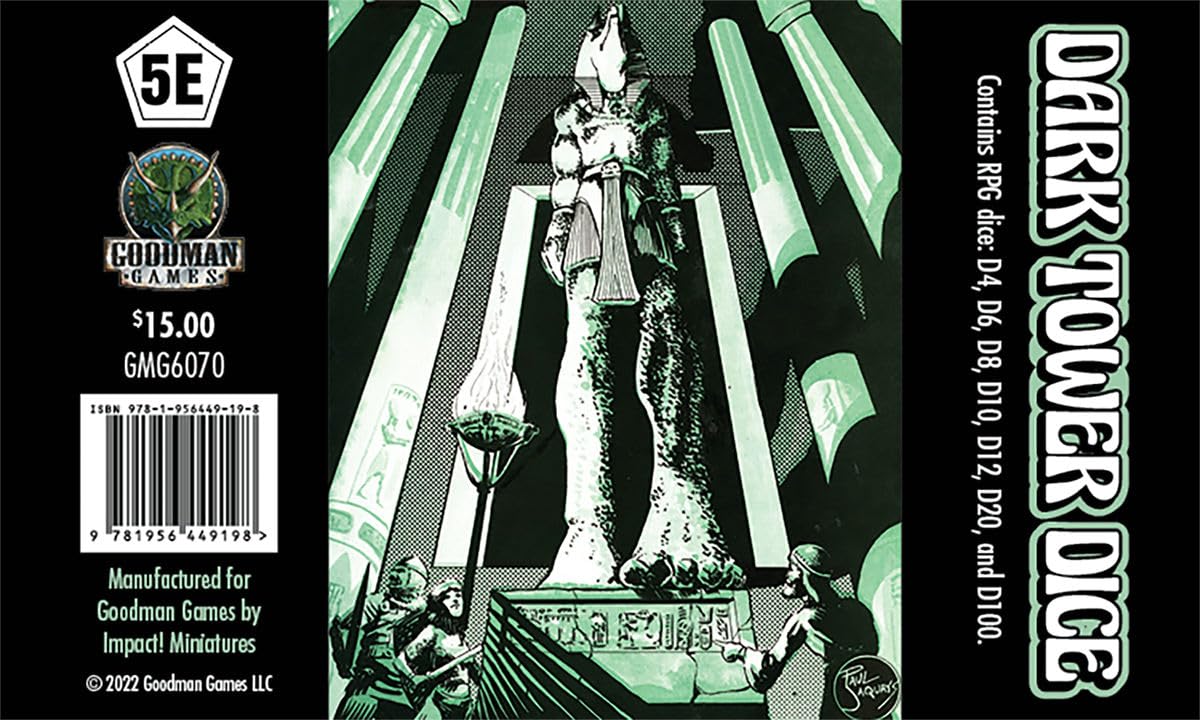 5E Dice: Dark Tower 5E Dice,New
