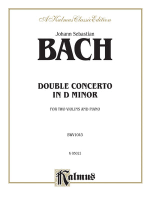 Double Concerto in D Minor (Kalmus Edition),Used