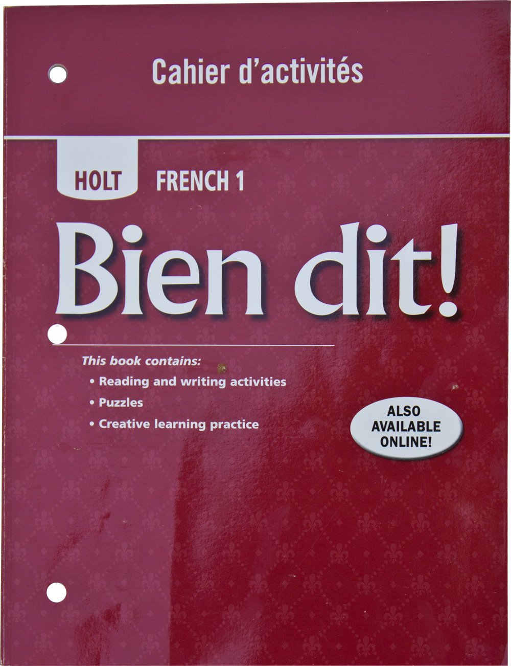 Cahier Dactivites Student Edition Level 1A/1B/1,New