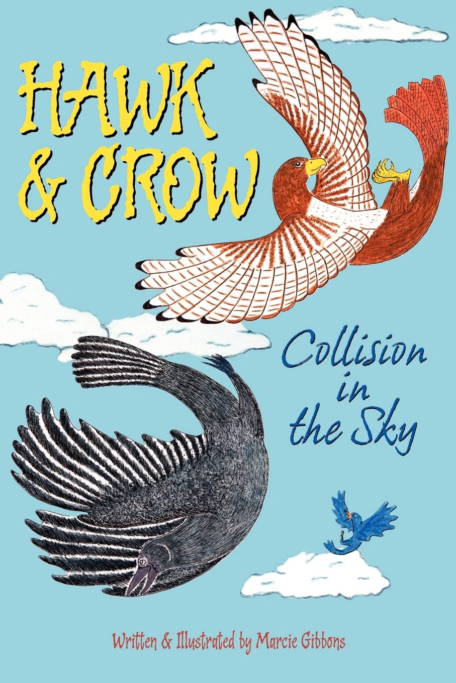 Hawk & Crow: Collision In The Sky: An Easy To Read Children'S Picture Book Or Early Chapter Book About An Unexpected Friendship ,Used