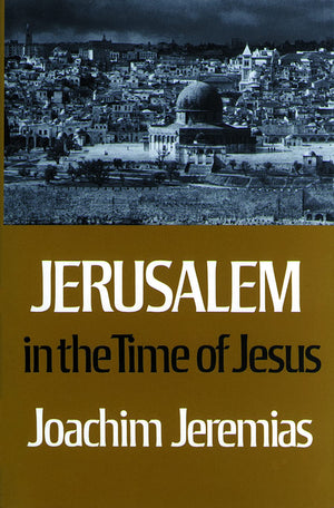 Jerusalem In The Time Of Jesus: An Investigation Into Econ./Social Conditions During New Test. Period,Used