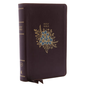 Kjv Holy Bible: Personal Size Giant Print With 43,000 Cross References, Deluxe Burgundy Leathersoft, Red Letter, Comfort Print: