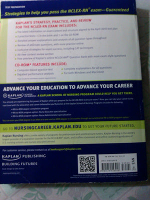 Kaplan NCLEXRN 20102011 Edition: Strategies, Practice, and Review,New