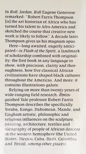 Flash of the Spirit: African and AfroAmerican Art and Philosophy,Used