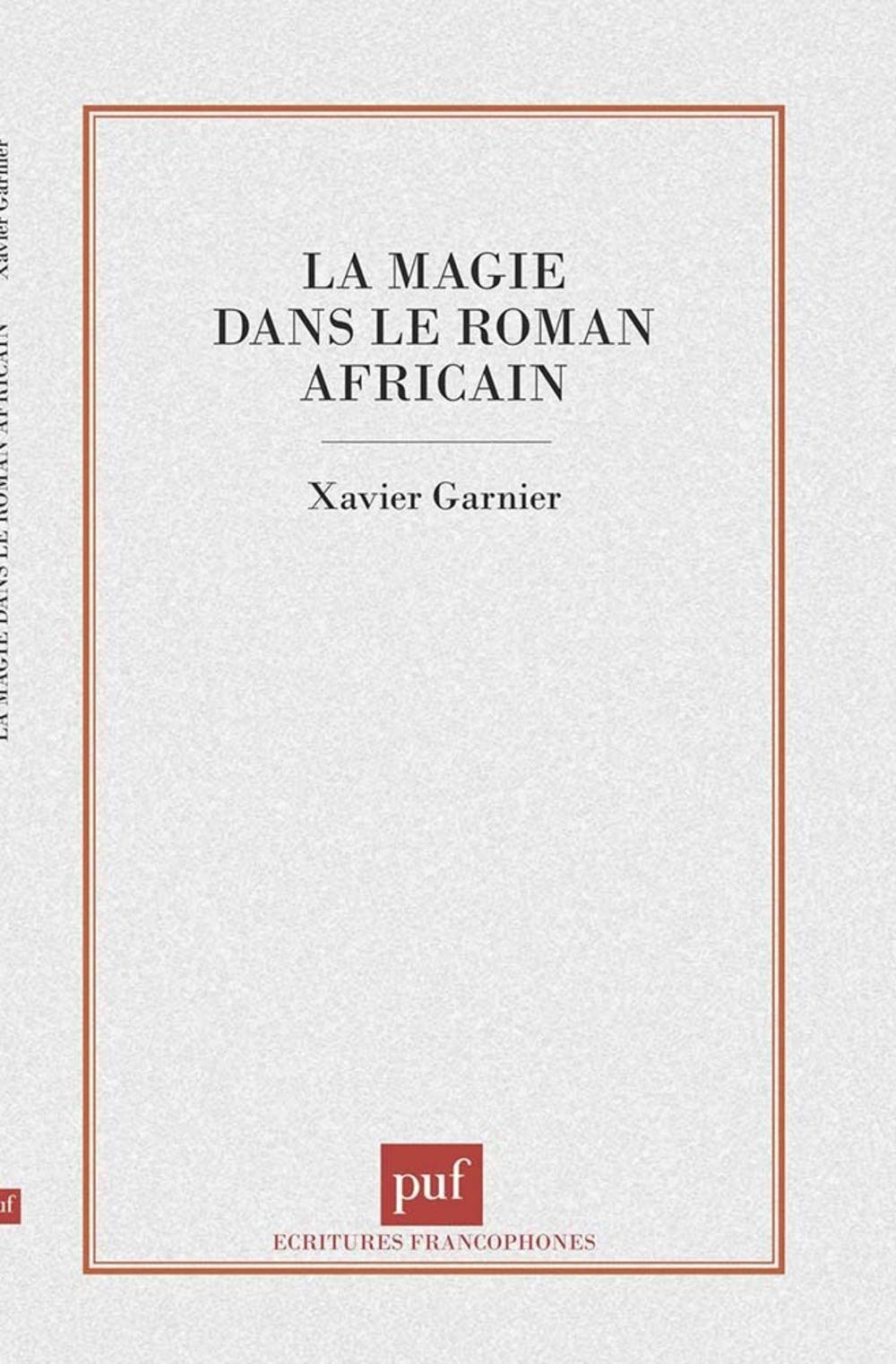 La magie dans le roman africain,Used