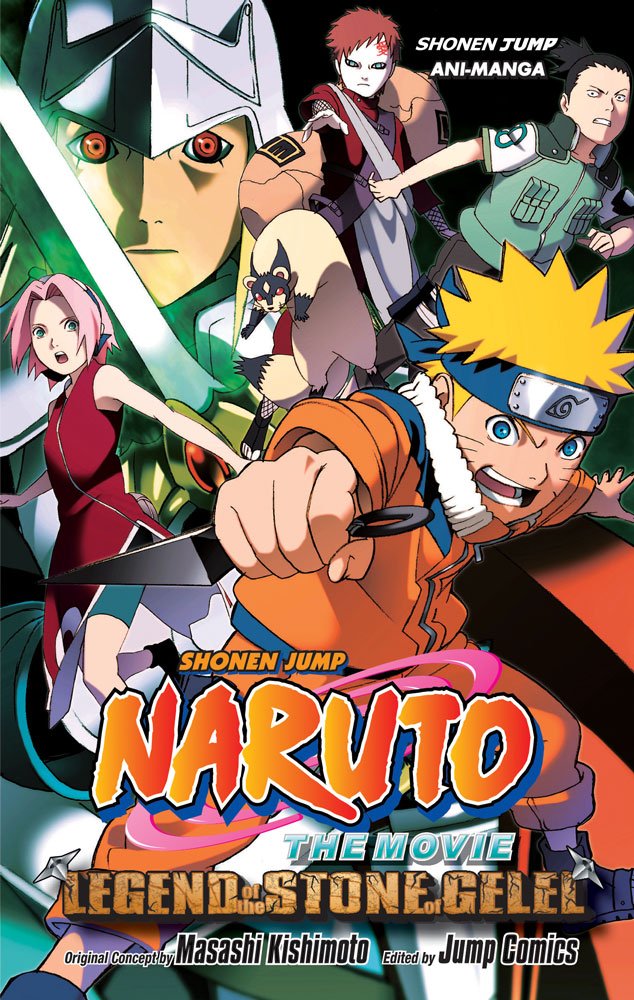 Naruto The Movie AniManga, Vol. 2: Legend of the Stone of Gelel (2),Used