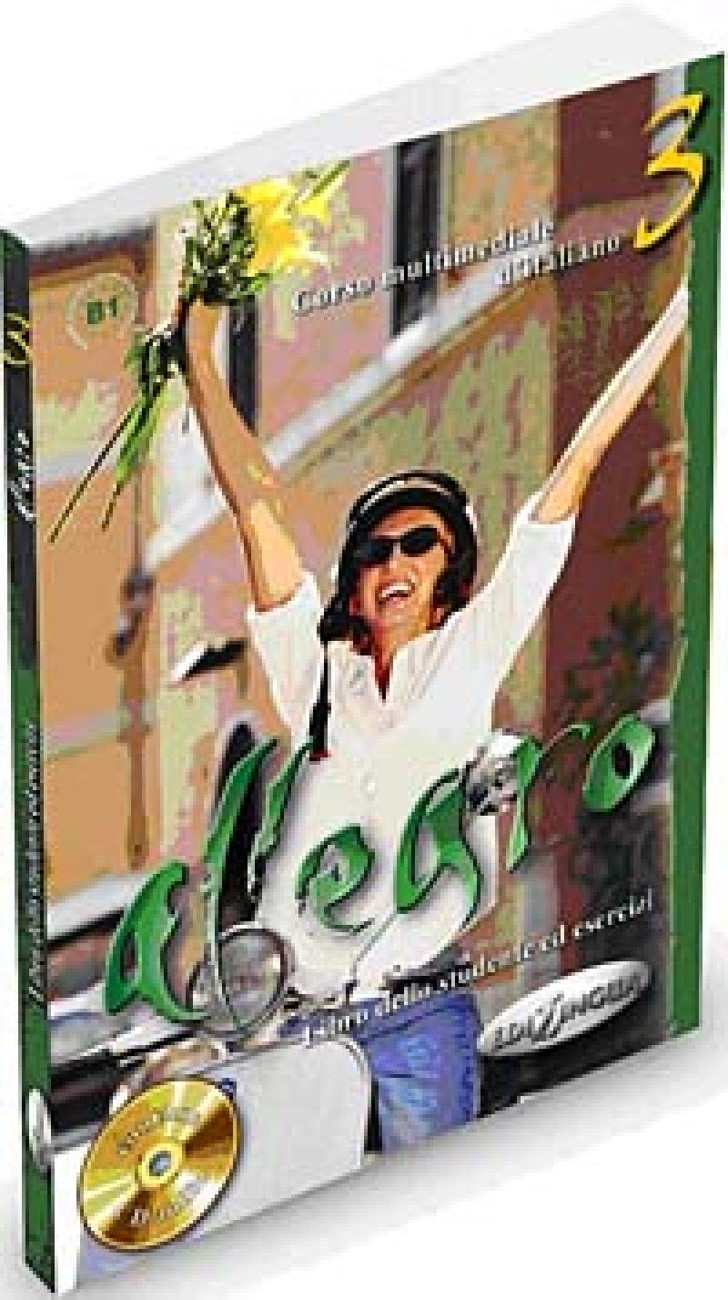 Allegro Libro Dello Studente+CD 3 (Italian Edition),Used