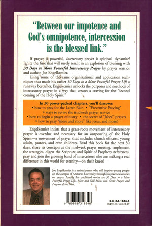 30 Days to More Powerful Intercessory Prayer,Used