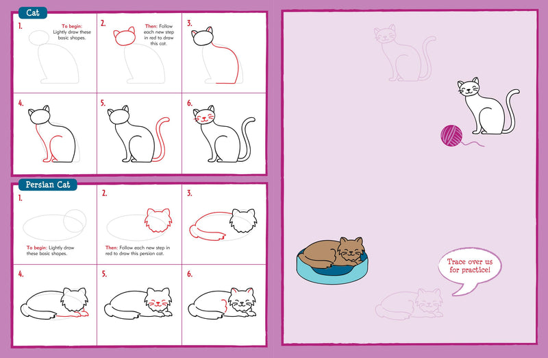 Learn to Draw Pets! (Easy StepbyStep Drawing Guide),Used