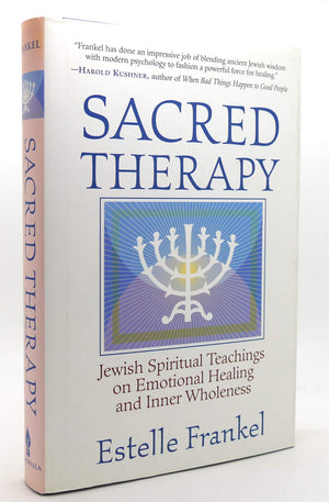 Sacred Therapy: Jewish Spiritual Teachings on Emotional Healing and Inner Wholeness,Used