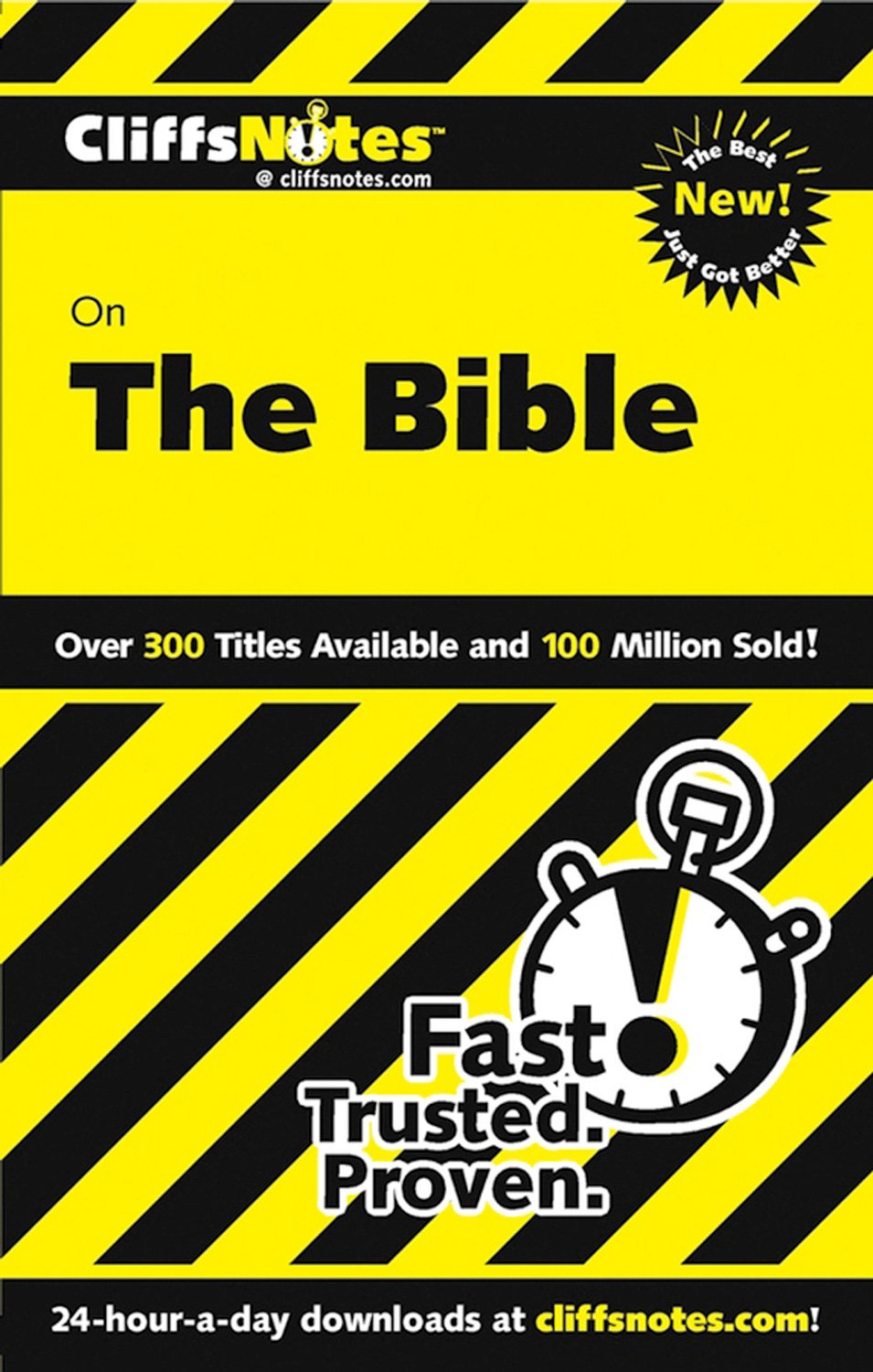 CliffsNotes on The Bible, Revised Edition (Cliffsnotes Literature Guides),Used