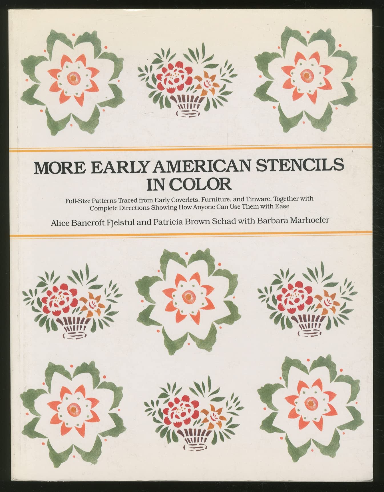 More Early American Stencils In Color,New