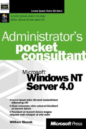 Microsoft Windows NT Server 4.0 Administrator's Pocket Consultant (Independent Administration/Support),Used