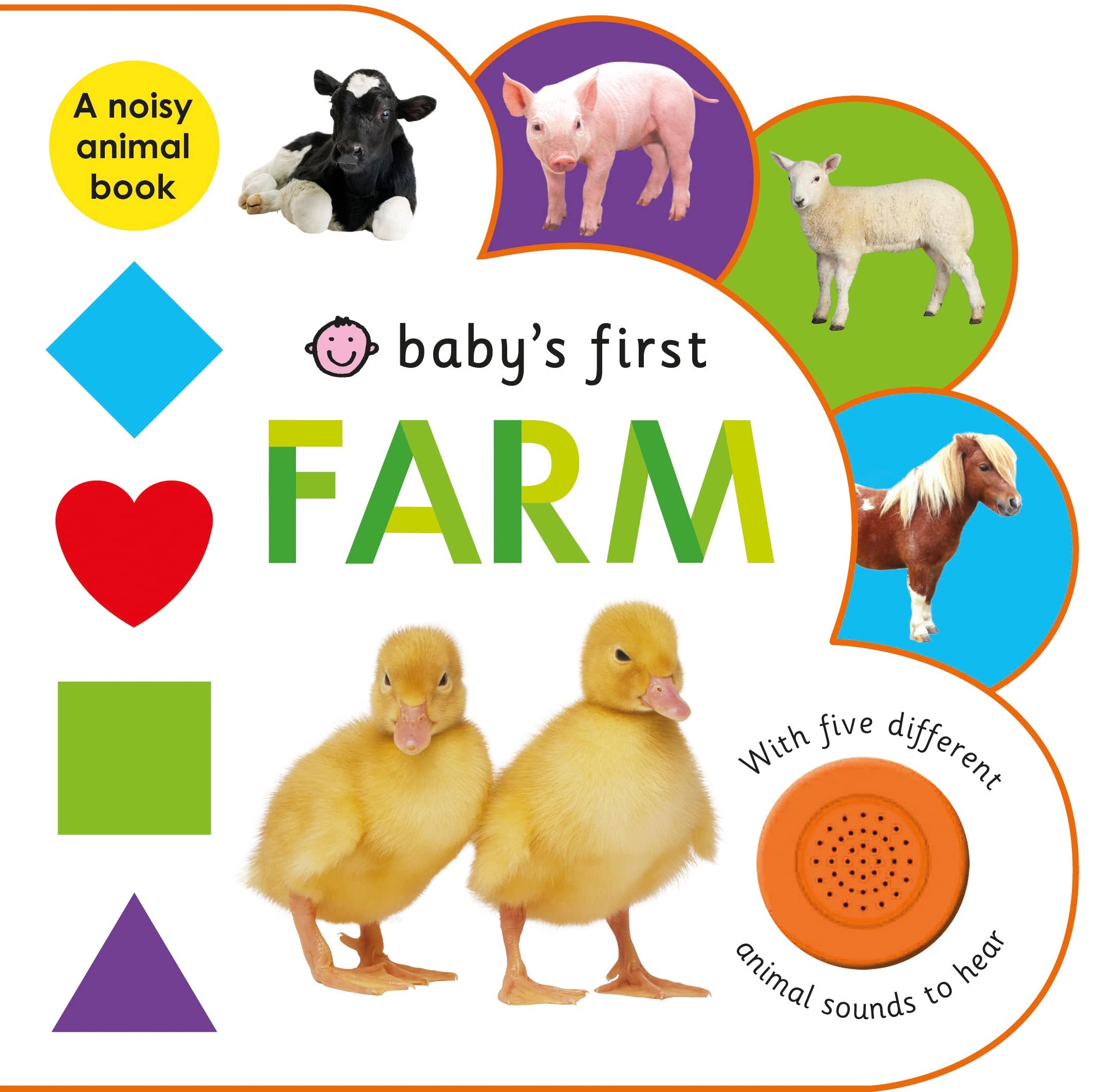 Baby'S First Sound Book: Farm: With Five Different Animal Sounds To Hear