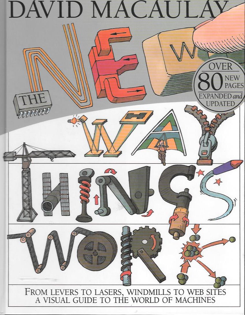 The New Way Things Work: From Levers to Lasers, Windmills to Web Sites a Visual Guide to the World of Machines,Used