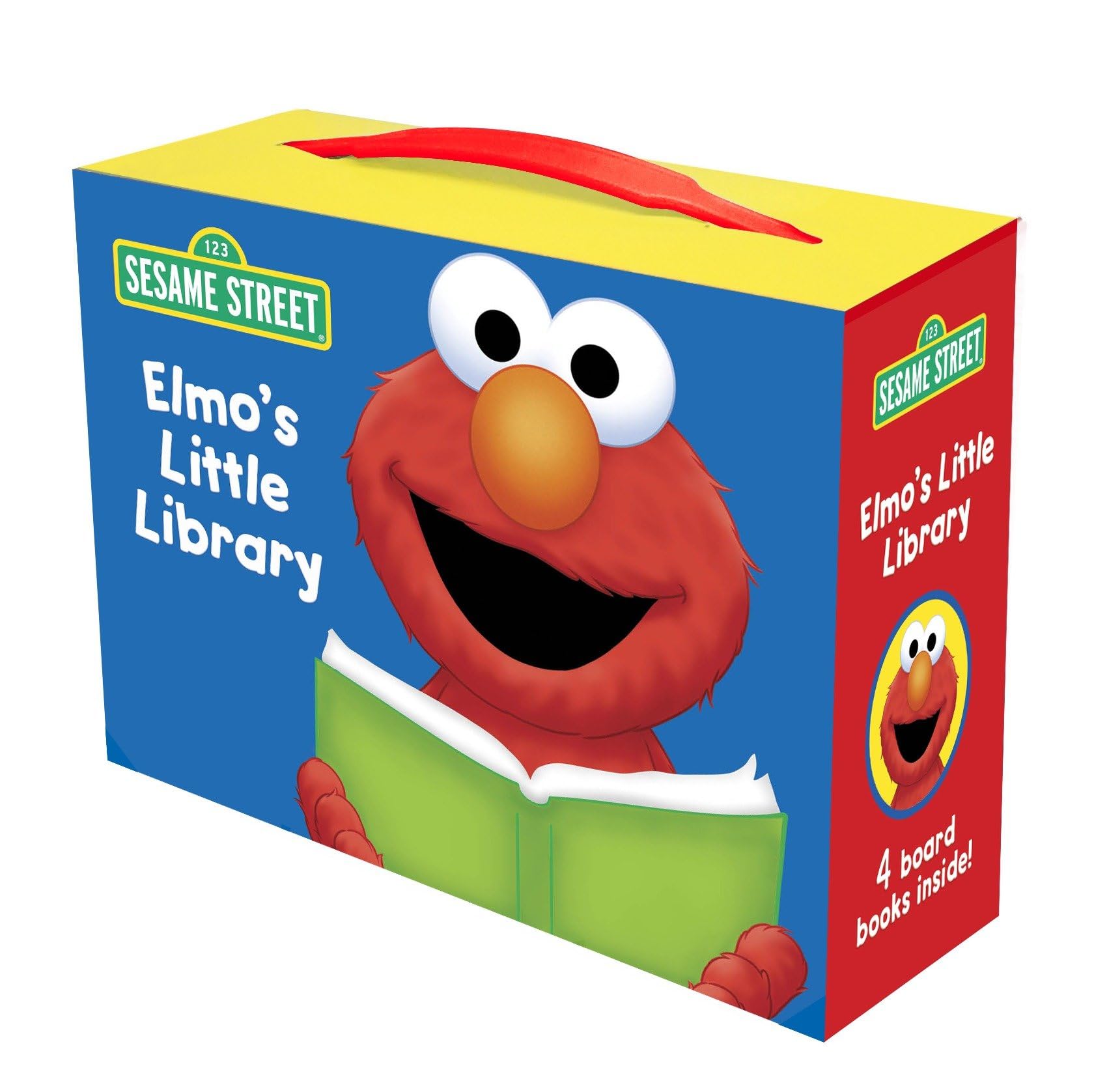 Elmo's Little Library (Sesame Street): Elmo's Mother Goose; Elmo's Tricky Tongue Twisters; Elmo Says; Elmo's ABC Book,Used