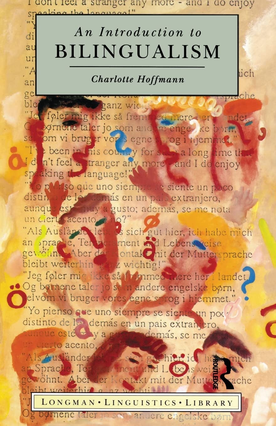 Introduction To Bilingualism (Longman Linguistics Library),New