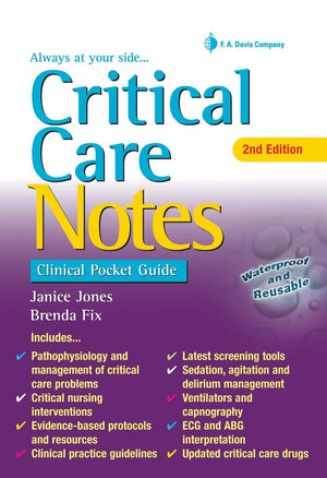 Critical Care Notes: Clinical Pocket Guide-used
