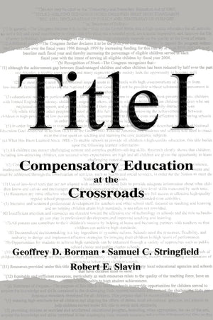 Title I (Sociocultural, Political, and Historical Studies in Education),Used