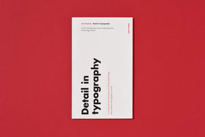 Jost Hochuli: Detail In Typography (english Reprint),Used