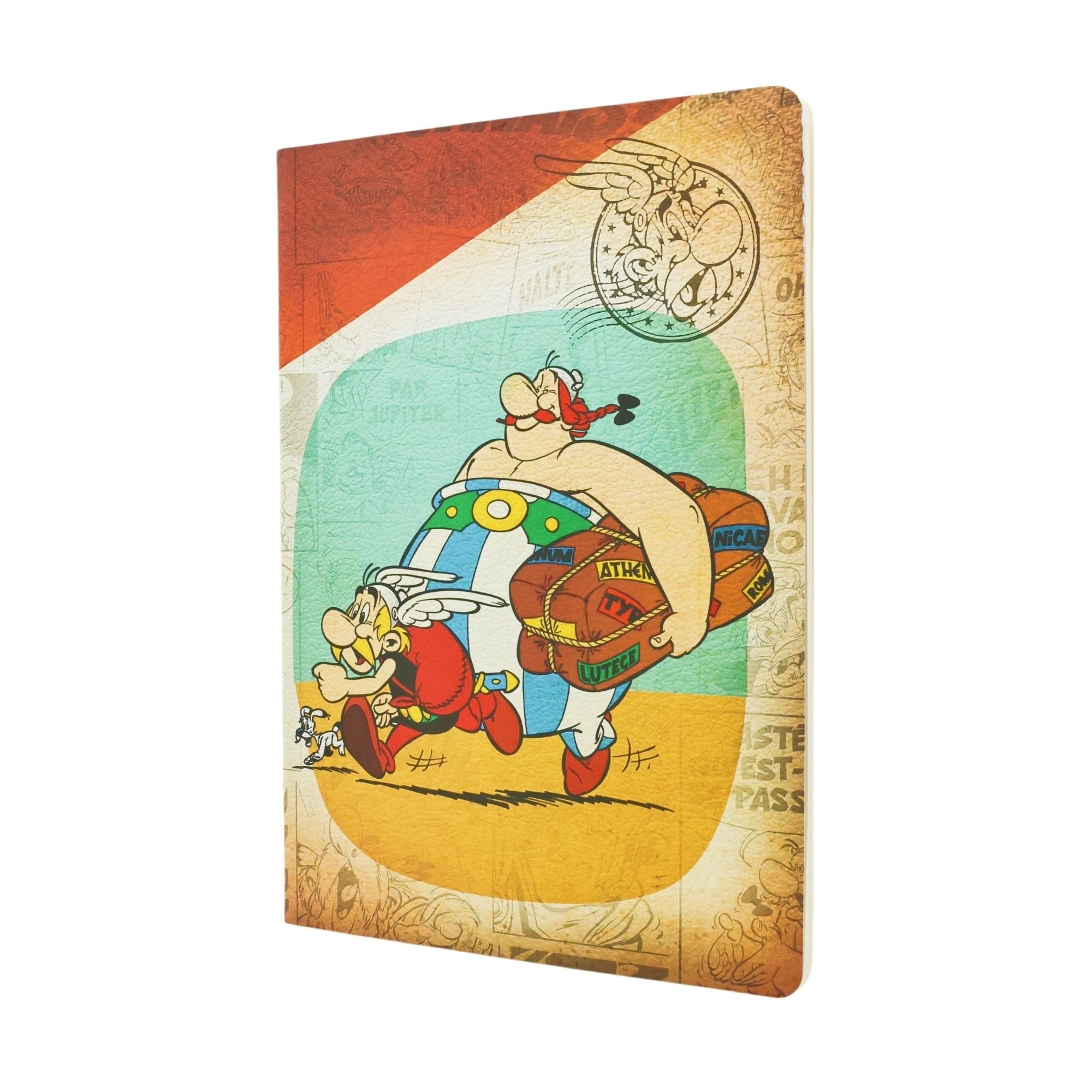 A New Journey A4 Gridded Softcover Cahier, 80Pg, 100Gsm By Paperblanks (The Adventures Of Asterix)