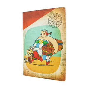 A New Journey A4 Gridded Softcover Cahier, 80Pg, 100Gsm By Paperblanks (The Adventures Of Asterix)