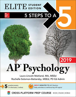 5 Steps to a 5: AP Psychology 2019 Elite Student Edition,Used