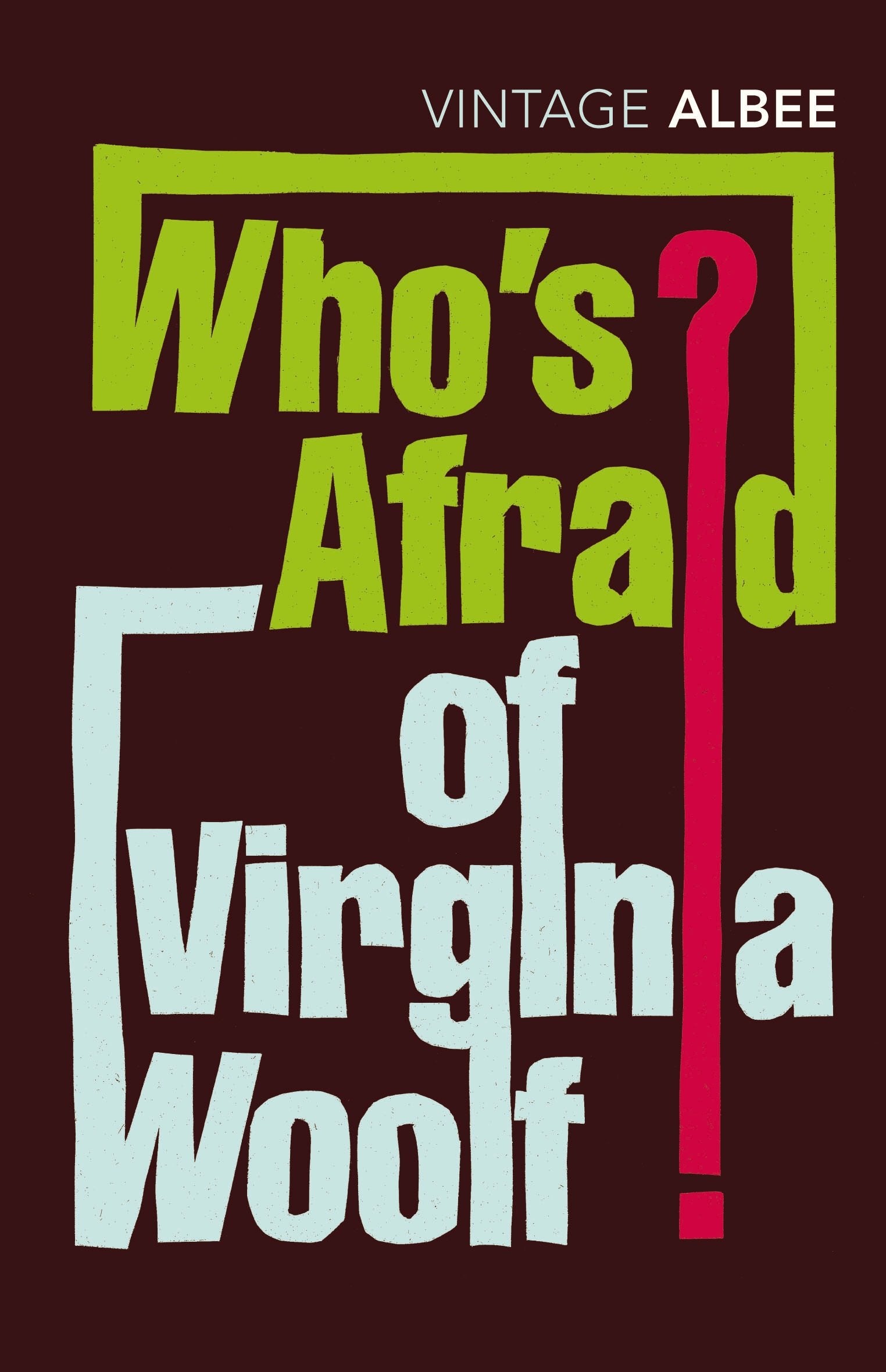 Who's Afraid of Virginia Woolf (Vintage Classics),Used