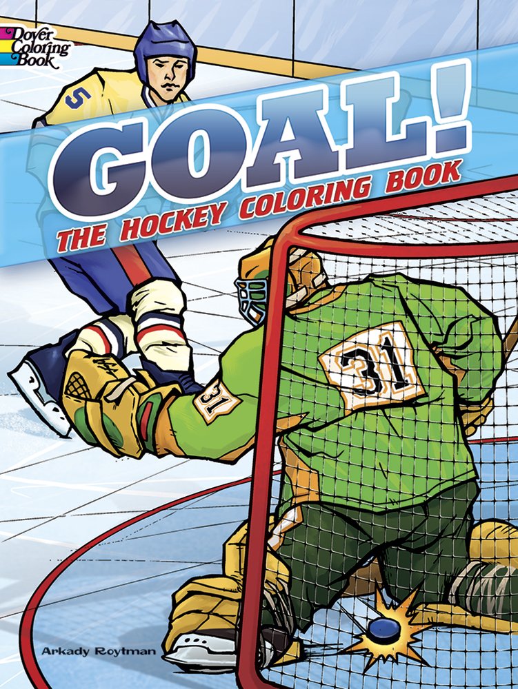 GOAL! The Hockey Coloring Book (Dover Sports Coloring Books),Used