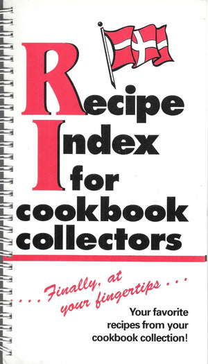 Recipe Index for Cookbook Collectors,Used