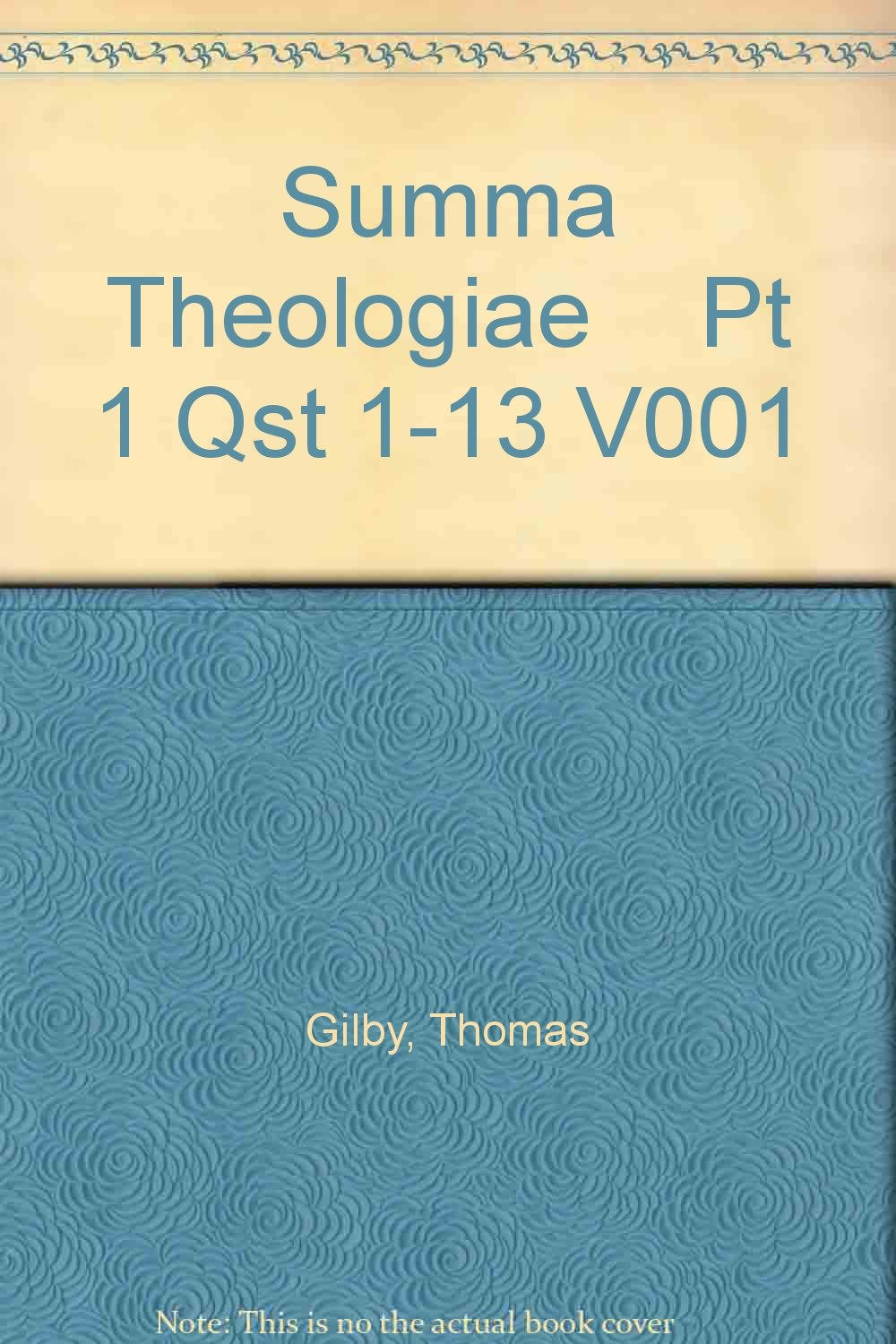 Summa Theologiae Pt 1 Qst 113 V001-used