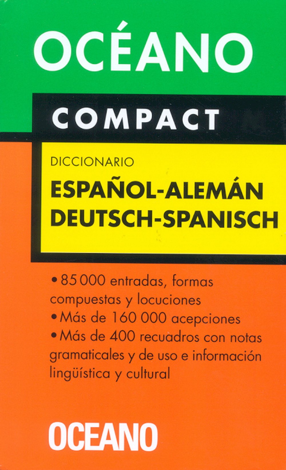 Ocano Compact Diccionario Espaol  Alemn / Deutsch  Spanisch (Spanish Edition),Used