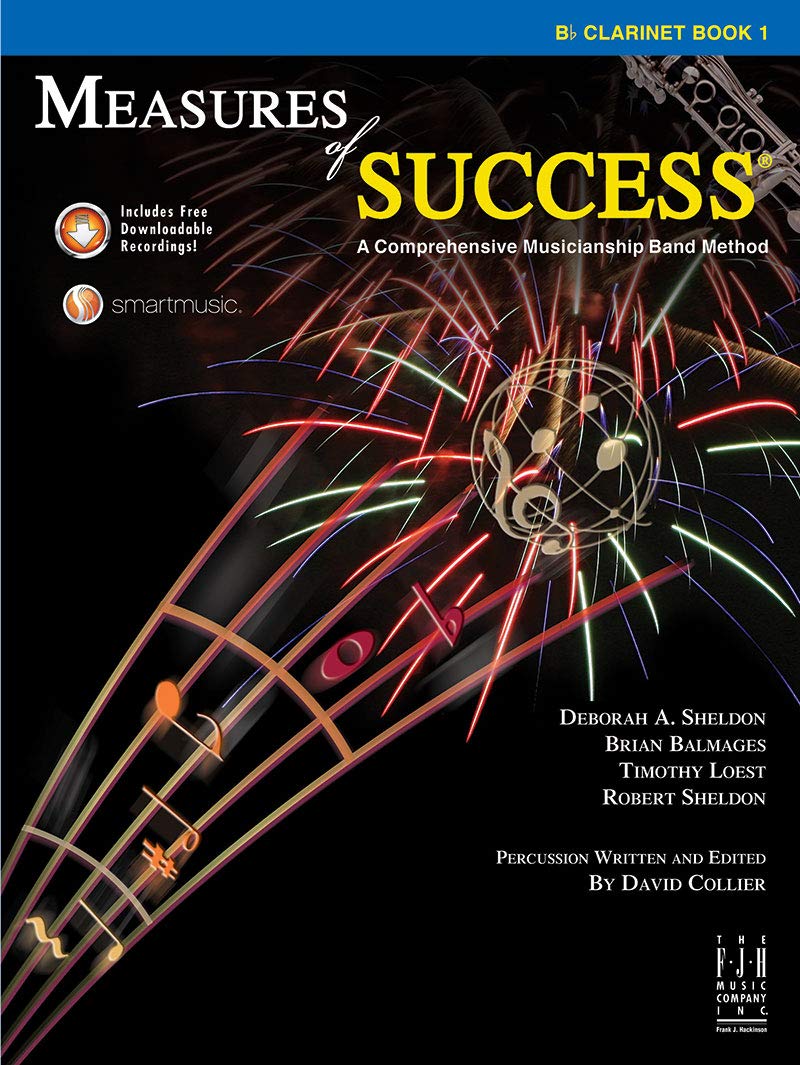 Measures of Success Clarinet Book 1,New