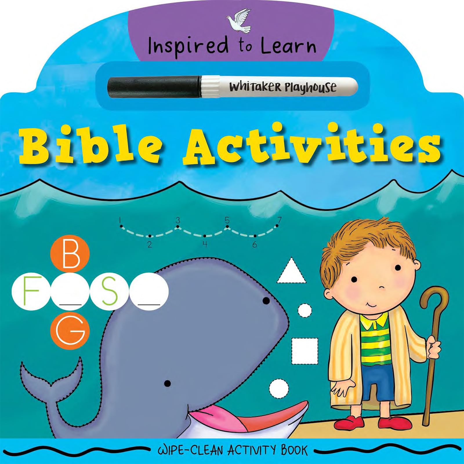 Bible Activities: WipeClean Activity Book (Inspired to Learn),Used
