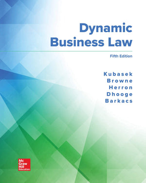 Loose Leaf for Dynamic Business Law,Used