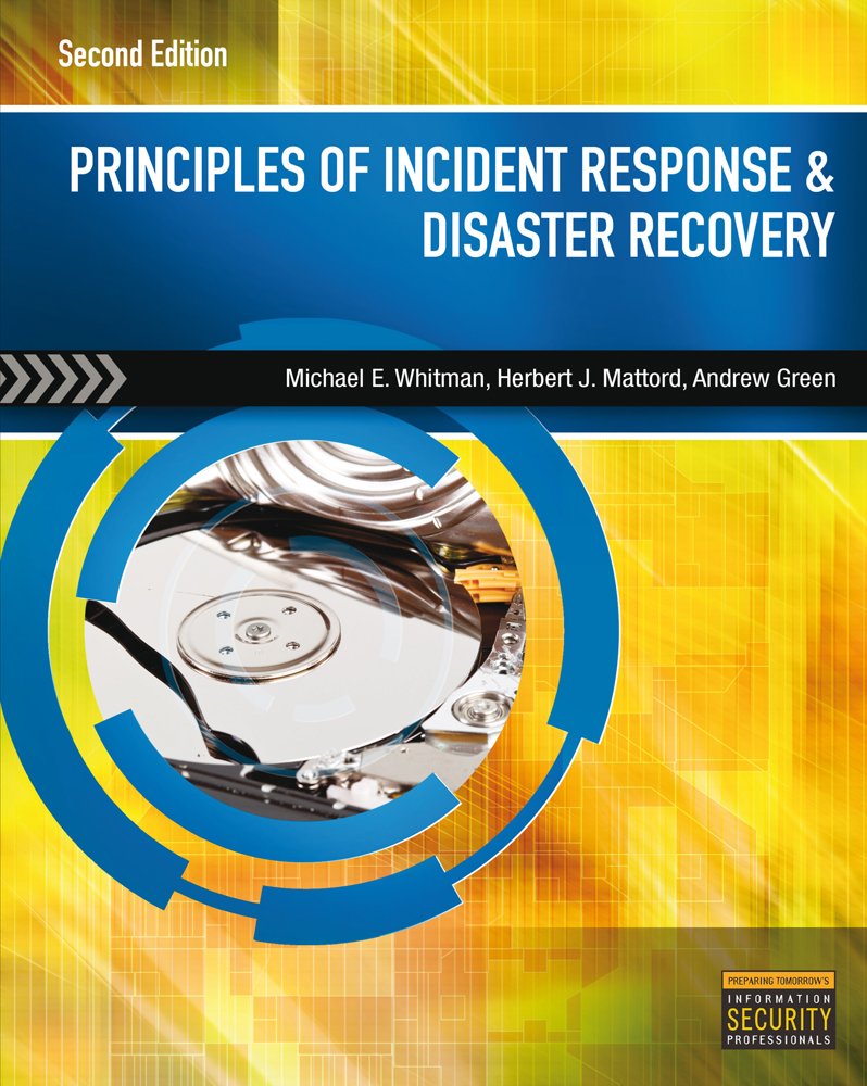 Principles of Incident Response and Disaster Recovery,Used