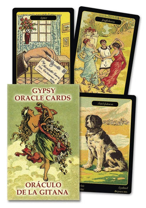 Gypsy Oracle Cards (English and Spanish Edition),New