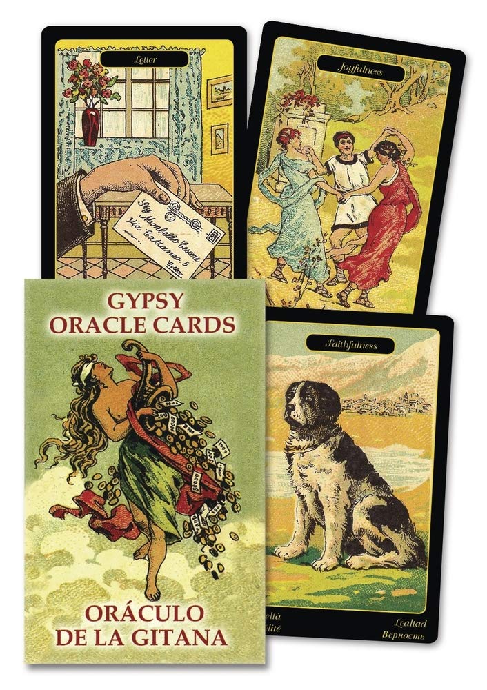 Gypsy Oracle Cards (English and Spanish Edition),New