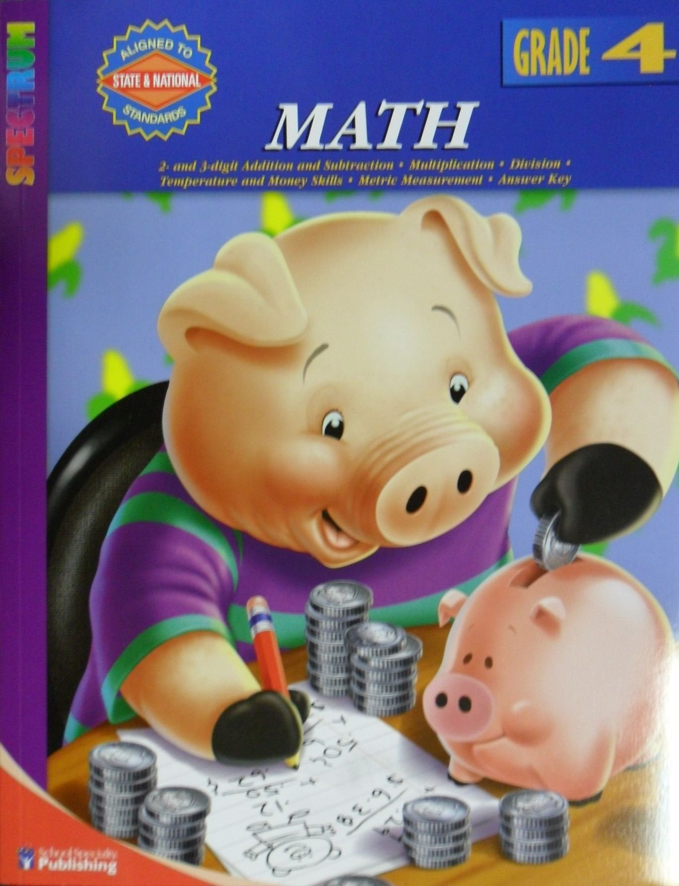 Spectrum Math, Grade 4 (Trade Math),Used