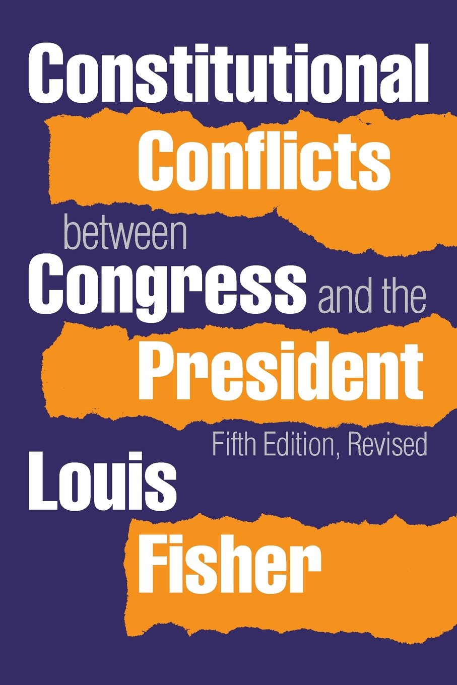 Constitutional Conflicts Between Congresss And The President,New