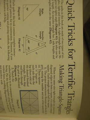 Quick Triangle Quilts (Quilts Made Easy),Used