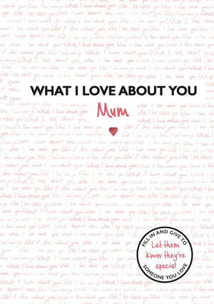 What I Love About You: Mum,Used