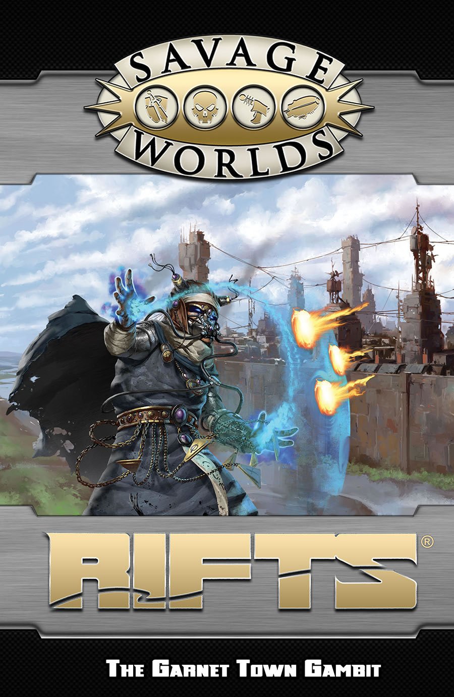 Savage Worlds: Rifts: Gm Screen & The Garnet Town Gambit Adventure (S2P11203)