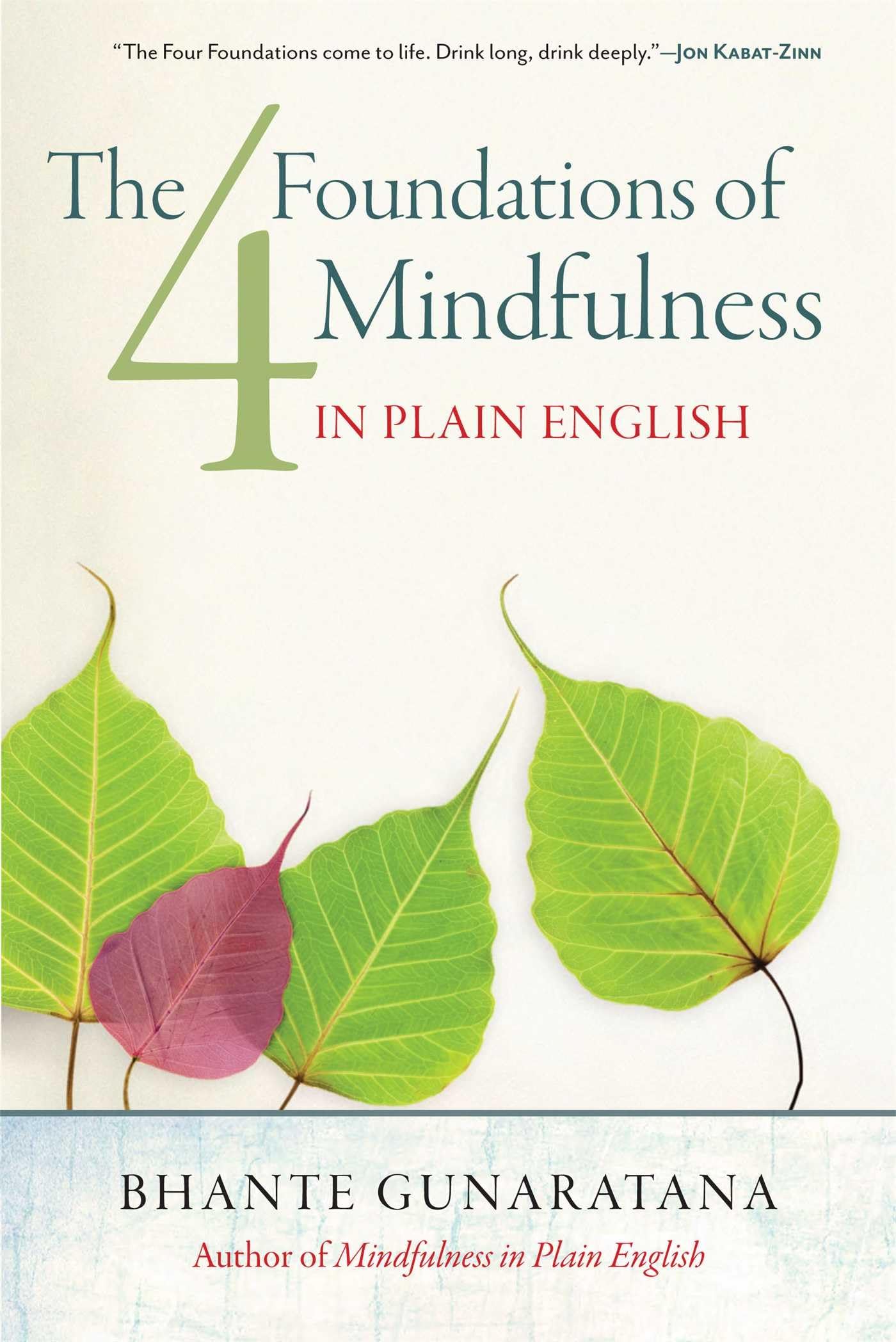 The Four Foundations Of Mindfulness In Plain English